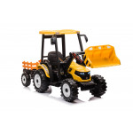 Elektrické autíčko Traktor MEGA D68 24V - žlté